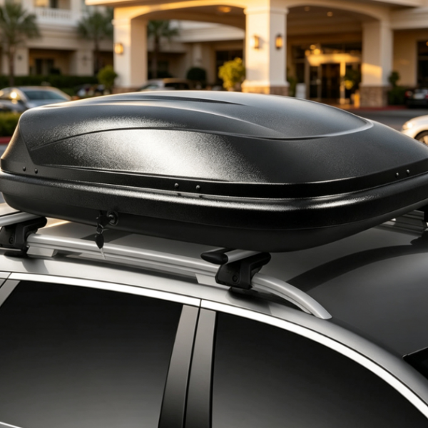Lockable Roof Cargo Box, Heavy-Duty Rooftop Storage