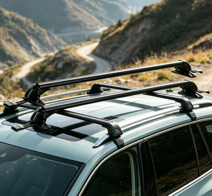 Universal Aluminum Roof Rack Crossbars With Anti-Theft Locks
