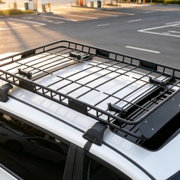Roof Cargo Basket, Universal Rooftop Rack