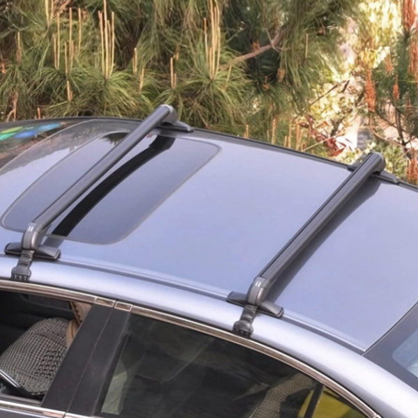 Universal Aluminum Roof Rack Crossbars, Anti-Theft Design