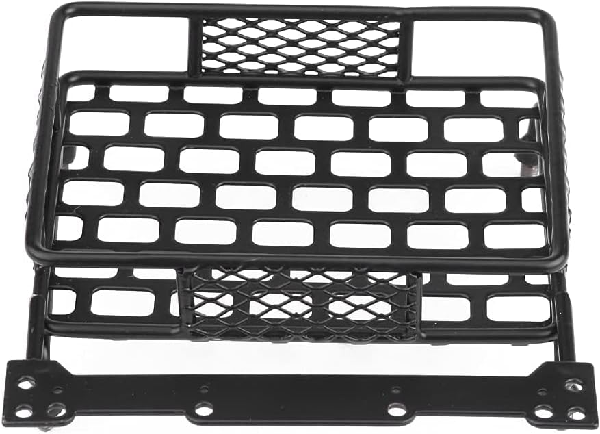 Universal Rust-Resistant Black Roof Cargo Basket