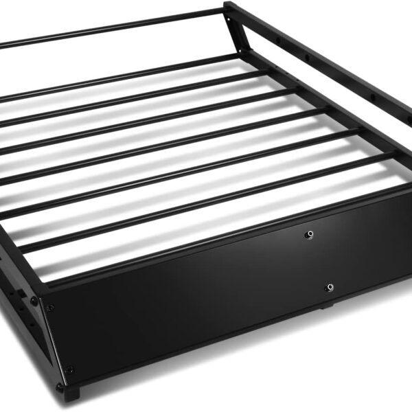 Universal Tubular Frame Roof Cargo Basket With Wind Fairing