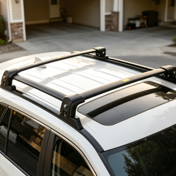 Lockable Roof Rack Crossbars, Universal Fit